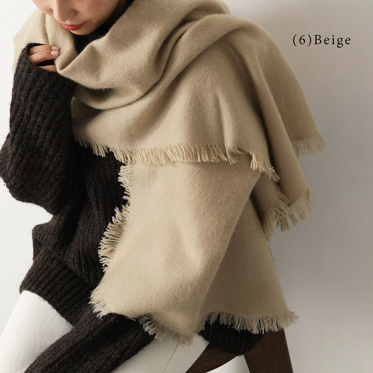 楽天市場】douce gloire ドゥースグロワール ストール DOUBLE FACE