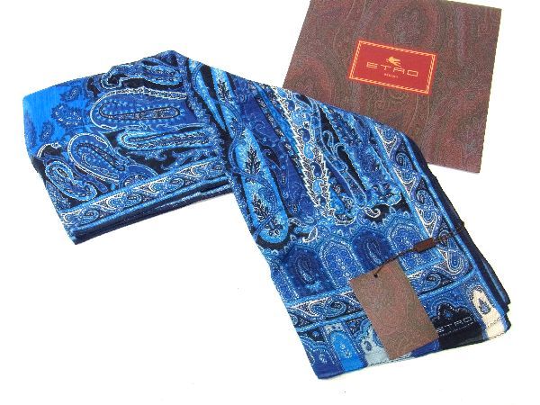 楽天市場】□新品□未使用□ ETRO エトロ シルク100% ペイズリー柄