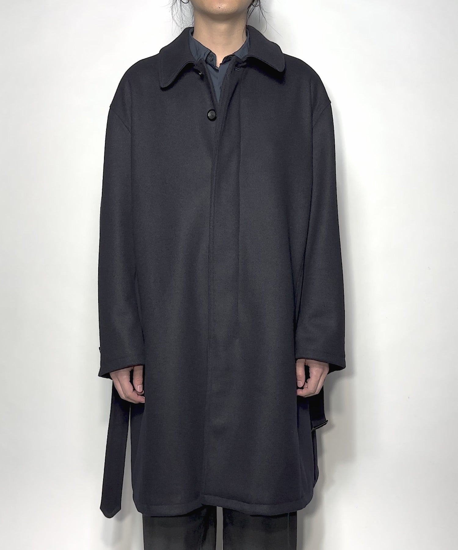 カシミヤ混 ストレッチニット メルトン × ウールナイロン W クロス