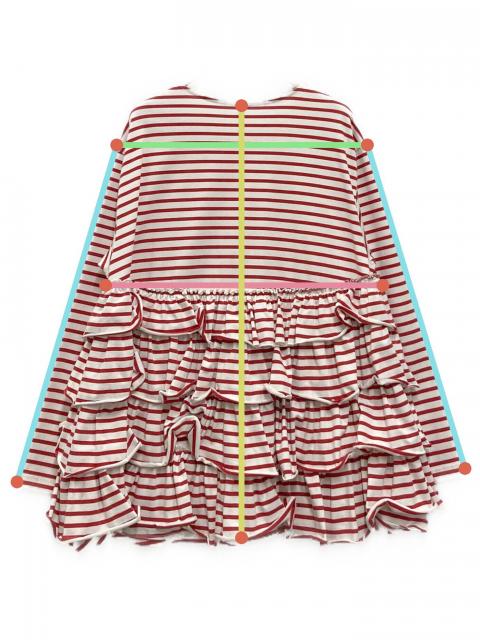 中古・古着通販】rosy monster (ロージーモンスター) kurage border