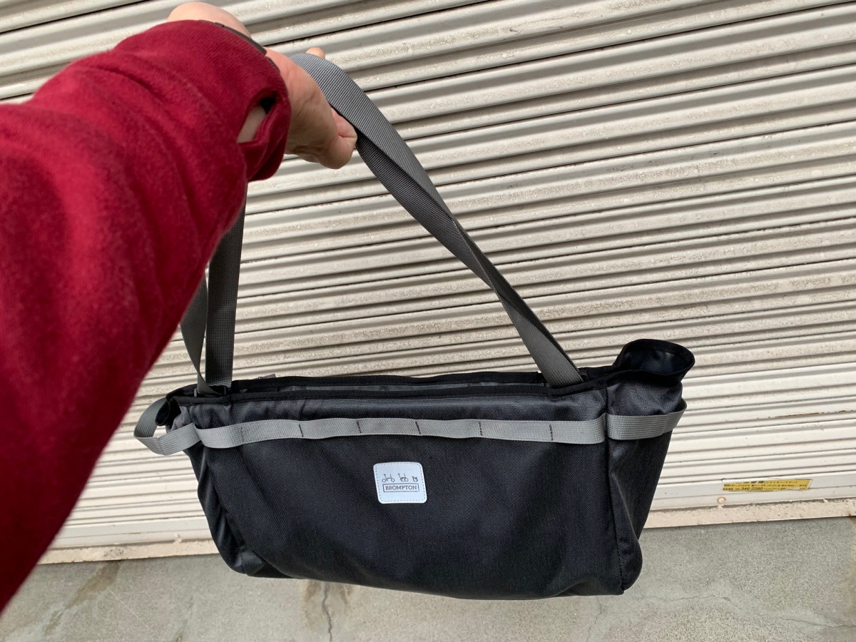 BROMPTONマイバッグ紹介！ 気軽に、なんでも出し入れ自在なオススメの