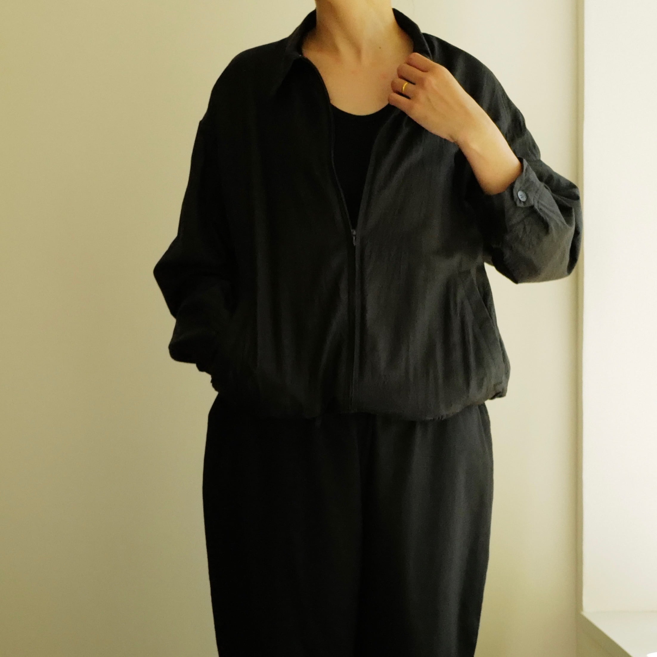 COMOLI ｜ ウールシルク スイングトップ | HJ GALLERY