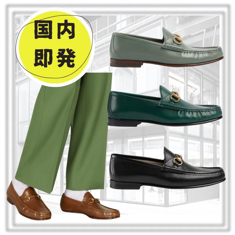 国内即発*グッチ*GUCCI ホースビット 1953メンズ ローファー (GUCCI