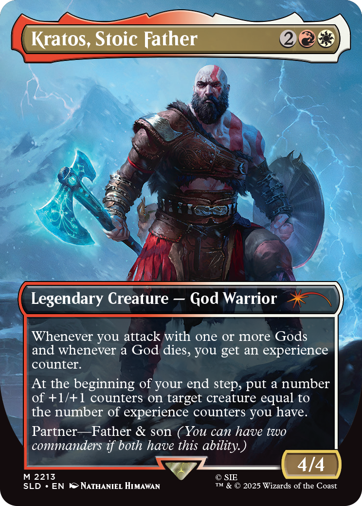 mtg シークレットレイヤー GOD OF WAR Secret Lair x God of War