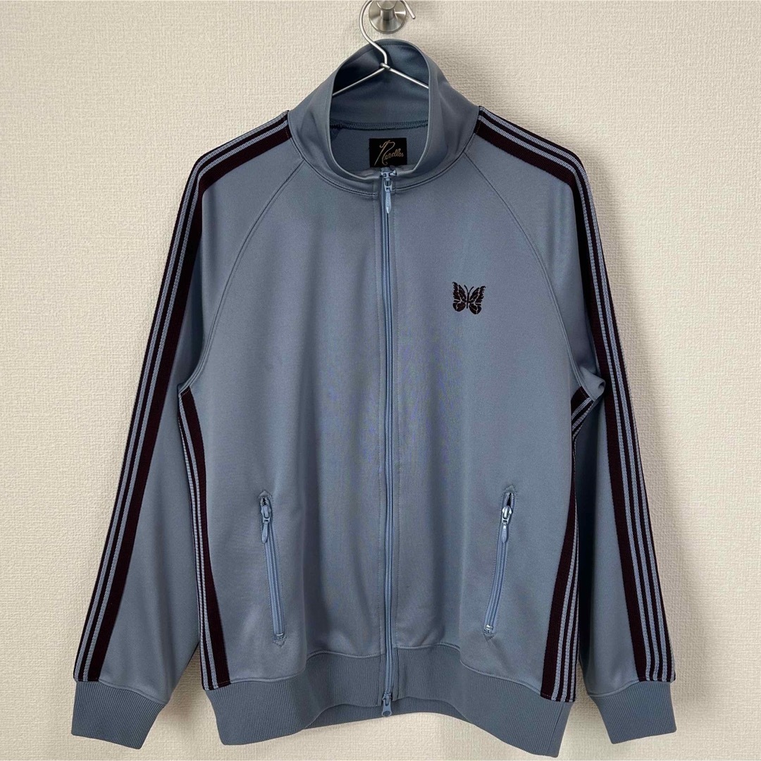 Needles - needles 22ss トラックジャケット サックスブルー Mの通販