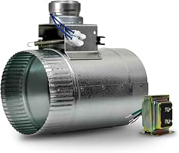 Suncourt ZoneMaster 5-Inch Normally Closed Motorized Damper