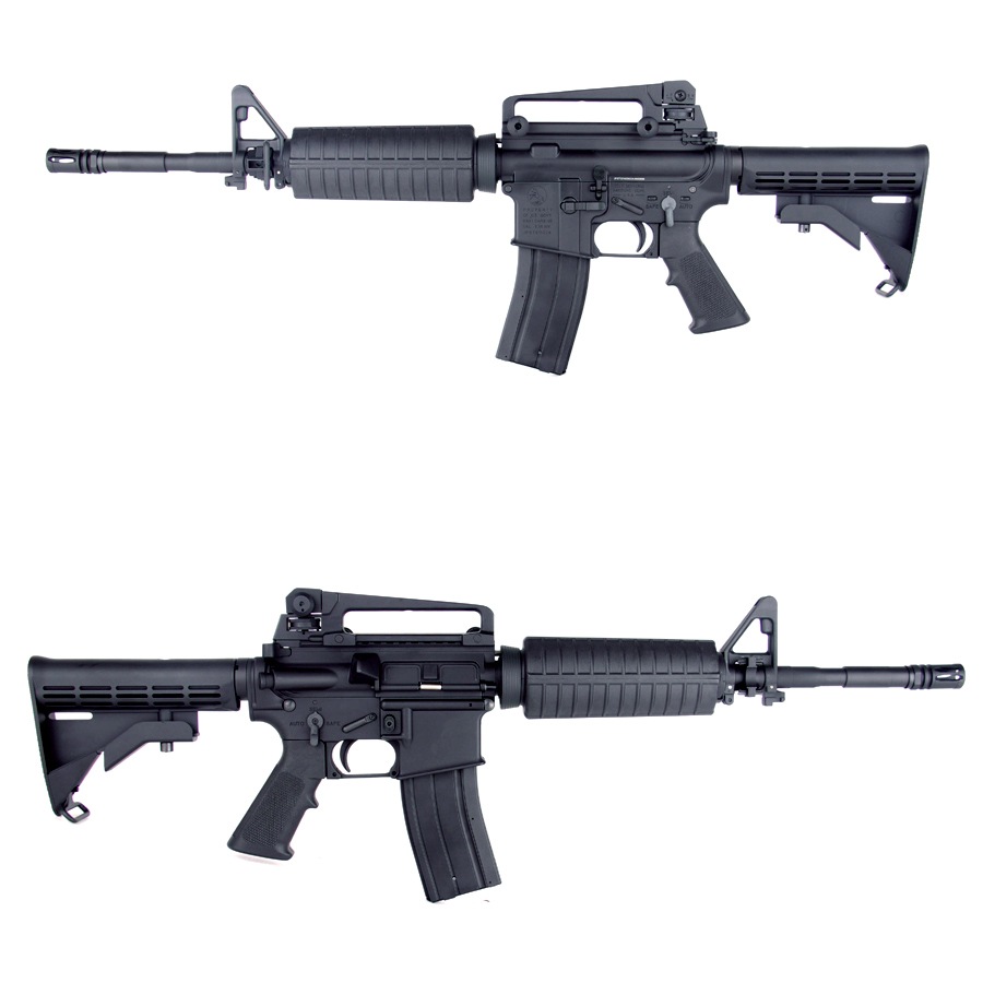 S＆T M4A1 ガスブローバック バイポッド＋スコープ付き S＆T M4A1 ガス