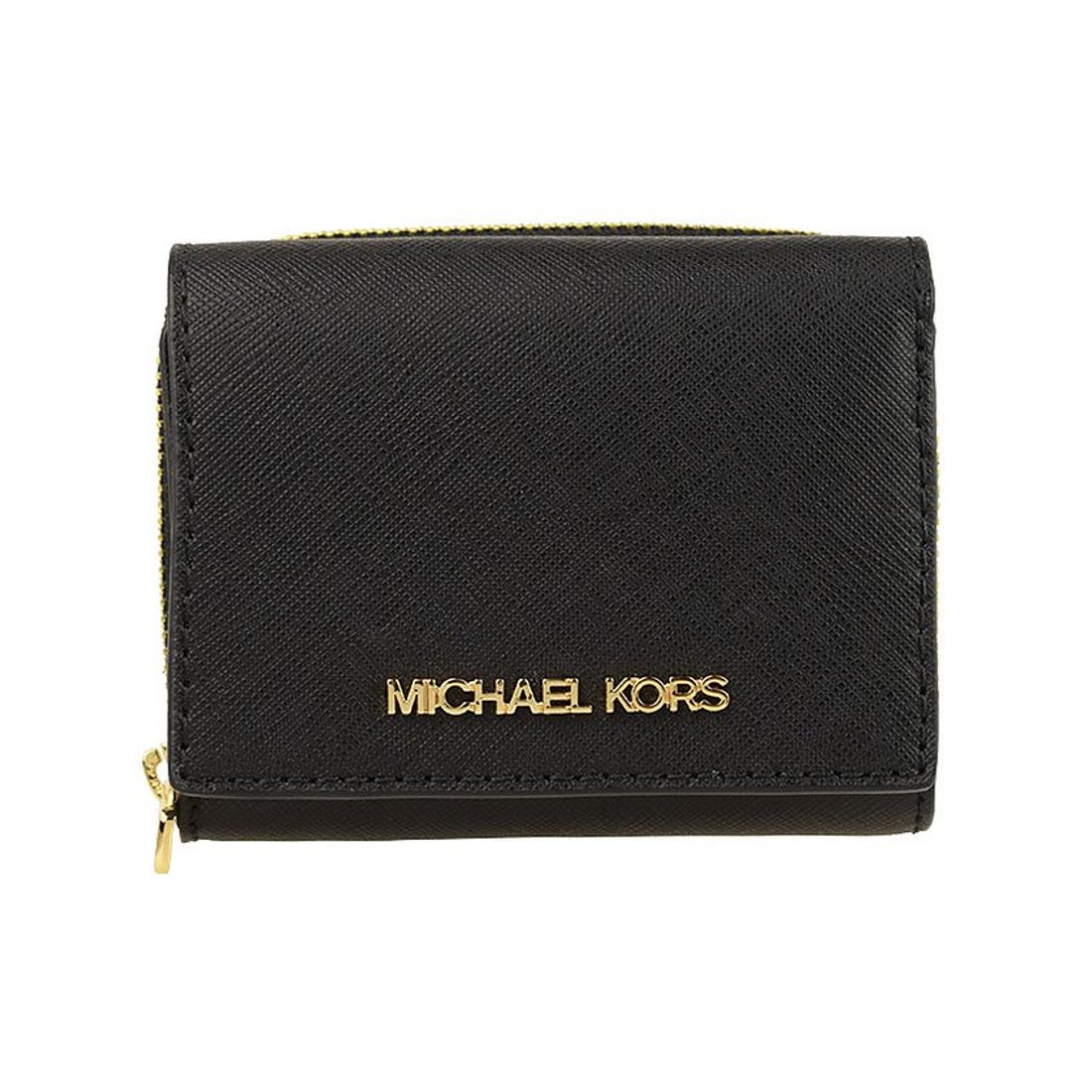 マイケルコース MICHAEL KORS 三つ折り財布 （ブラック） -waja bazar