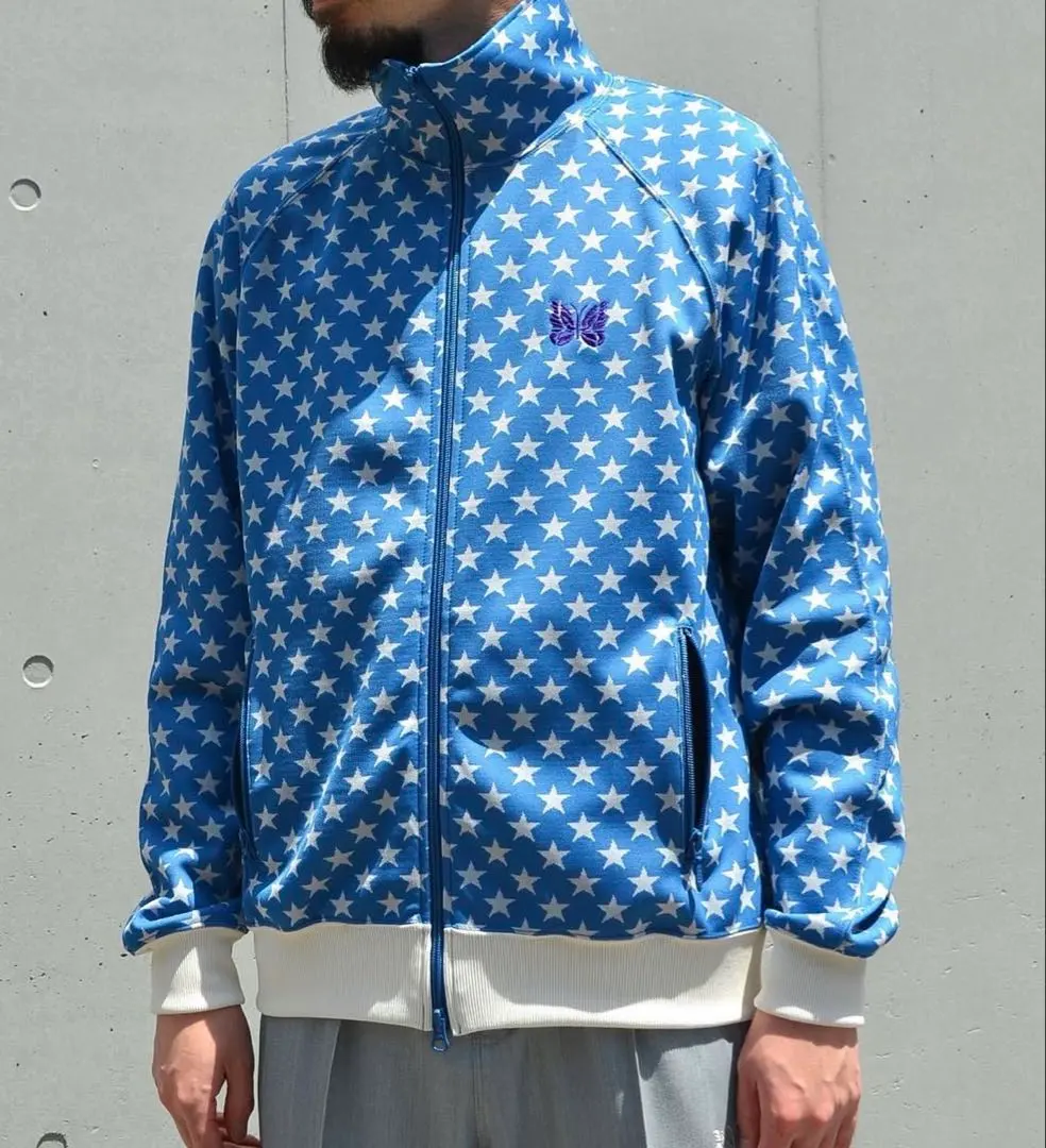 2026年最新】needles トラックジャケット サックスブルーの人気