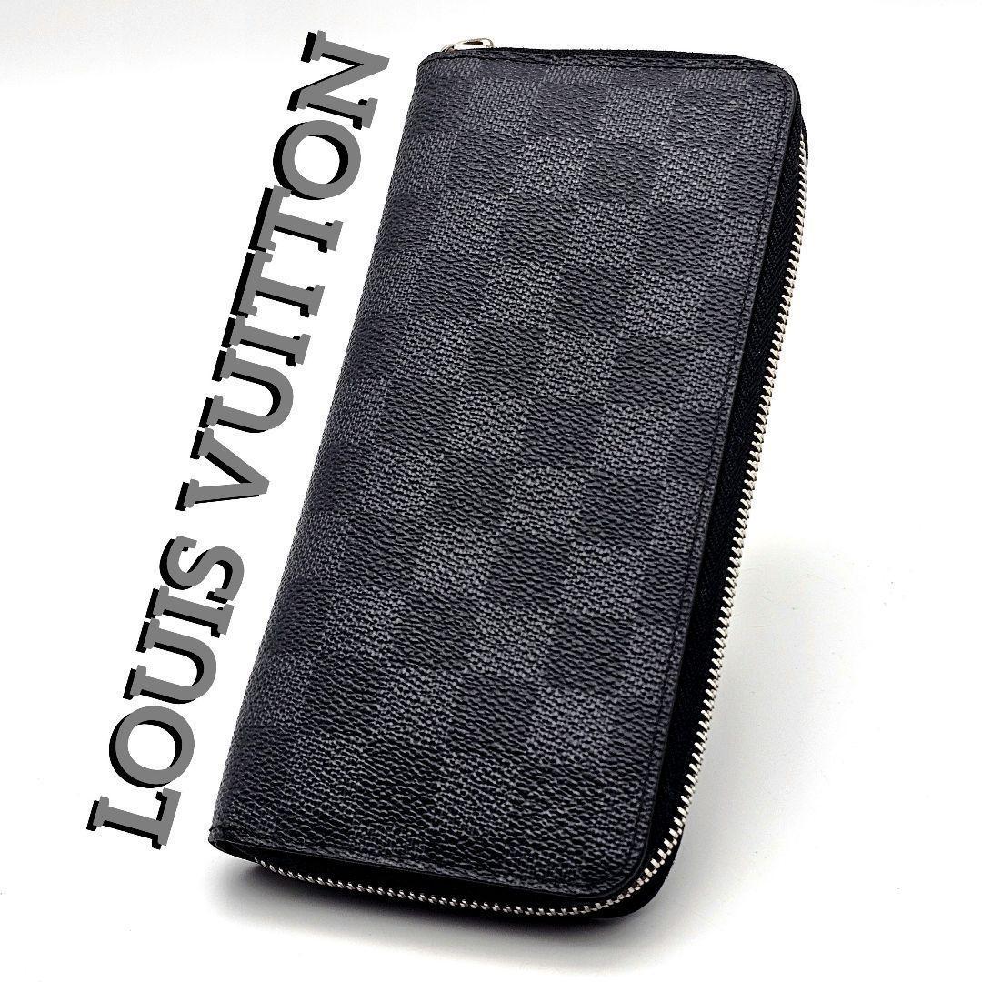 ルイヴィトン　ジッピーウォレット　ヴェルティカル　長財布　ダミエグラフィット LOUIS VUITTON ルイ・ヴィトン ジッピーウォレット ヴェルティカル