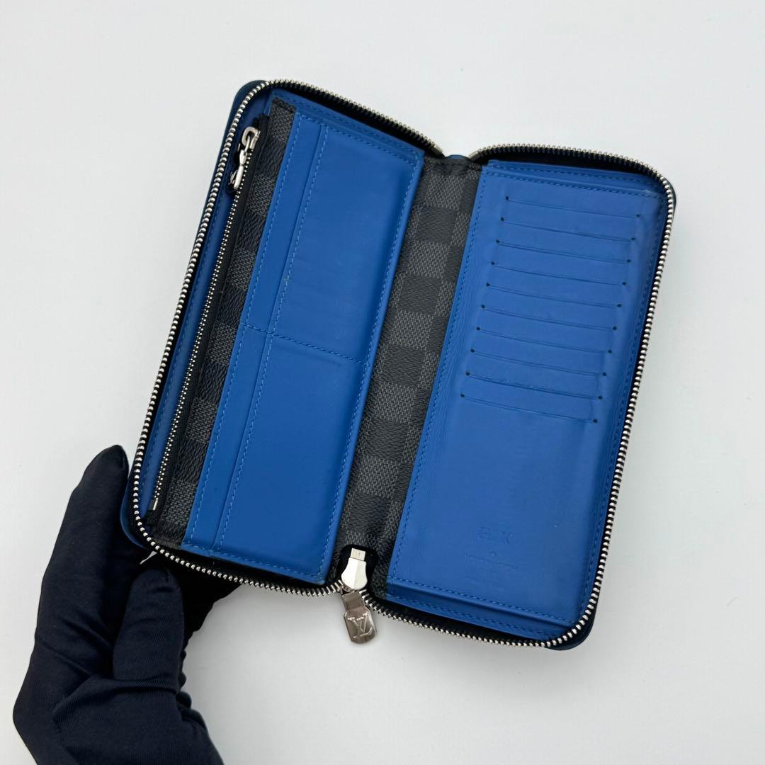 ヴィトン ダミエ グラフィット ジッピーウォレット ヴェルティカル 長