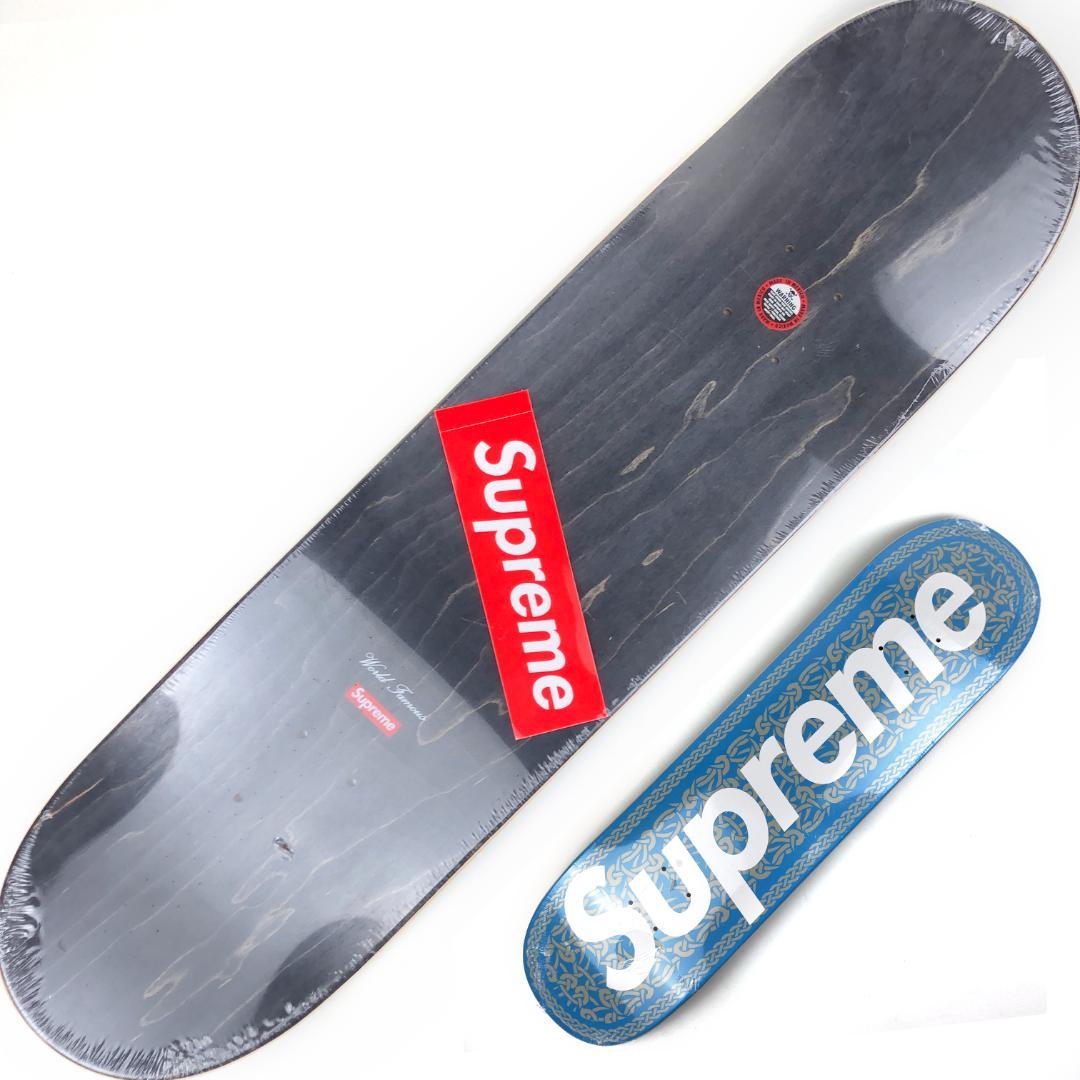 【シュリンク・未使用】シュプリーム／セルティックノット スケートボード デッキ Supreme 21AW Celtic Knott スケートボードデッキ 黒｜商品番号