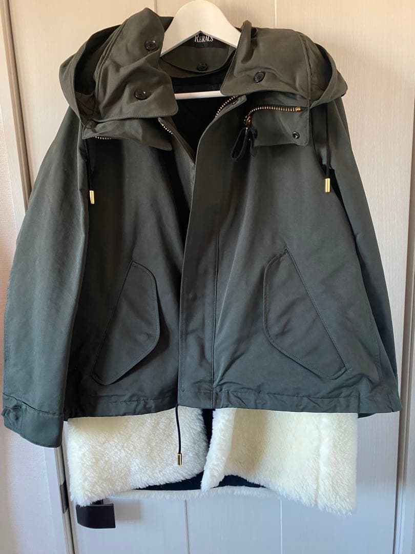 THE RERACS ザ・リラクス モッズコート　ボアライナー付き 中古・古着通販】THE RERACS (ザ リラクス) ショートボアライナー付