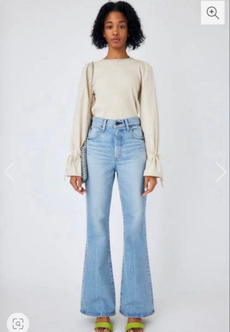 ※専用※【未使用品】MOUSSY MVS L.ブルー　フレア　24 MOUSSY | MVS L/BLU FLARE (フレア ) |SHEL'TTER WEBSTORE