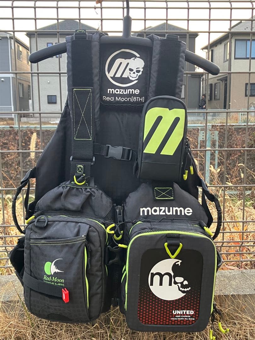 mazume Red Moon 81H フィッシングベスト マズメのフローティングベストで釣りを楽しみたい！新作レッドムーン