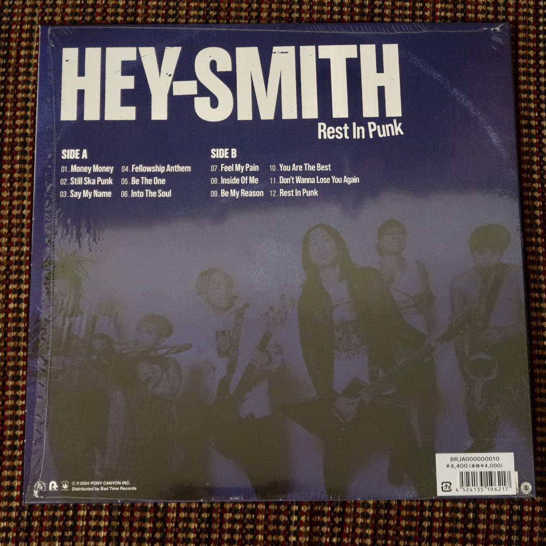 HEY-SMITH / Rest In Punk レコード LP ヘイスミス