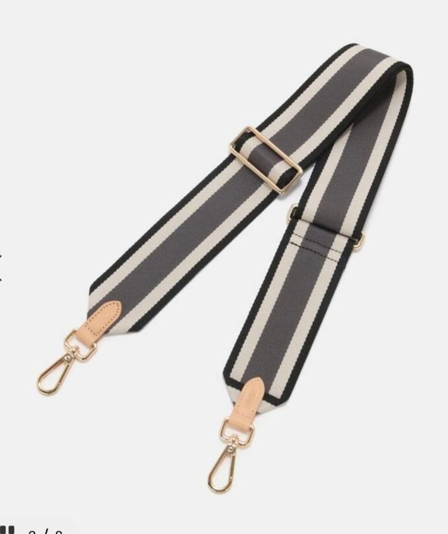 【GOOD GRIEF!/グッド グリーフ】 Borderバッグベルト GOOD GRIEF!/グッド グリーフ】Border Belt(5cm)（その他ファッション