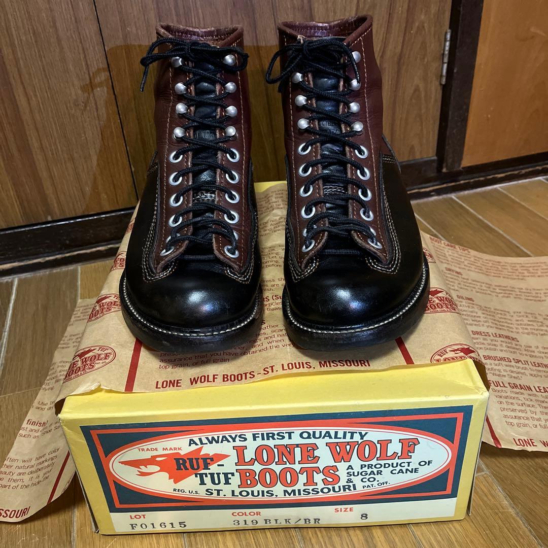 LONE WOLF BOOTS カーペンターツートン8インチ LONE WOLF BOOTS LONE WOLF ロンウルフ ワーク ブーツ スニーカー 靴