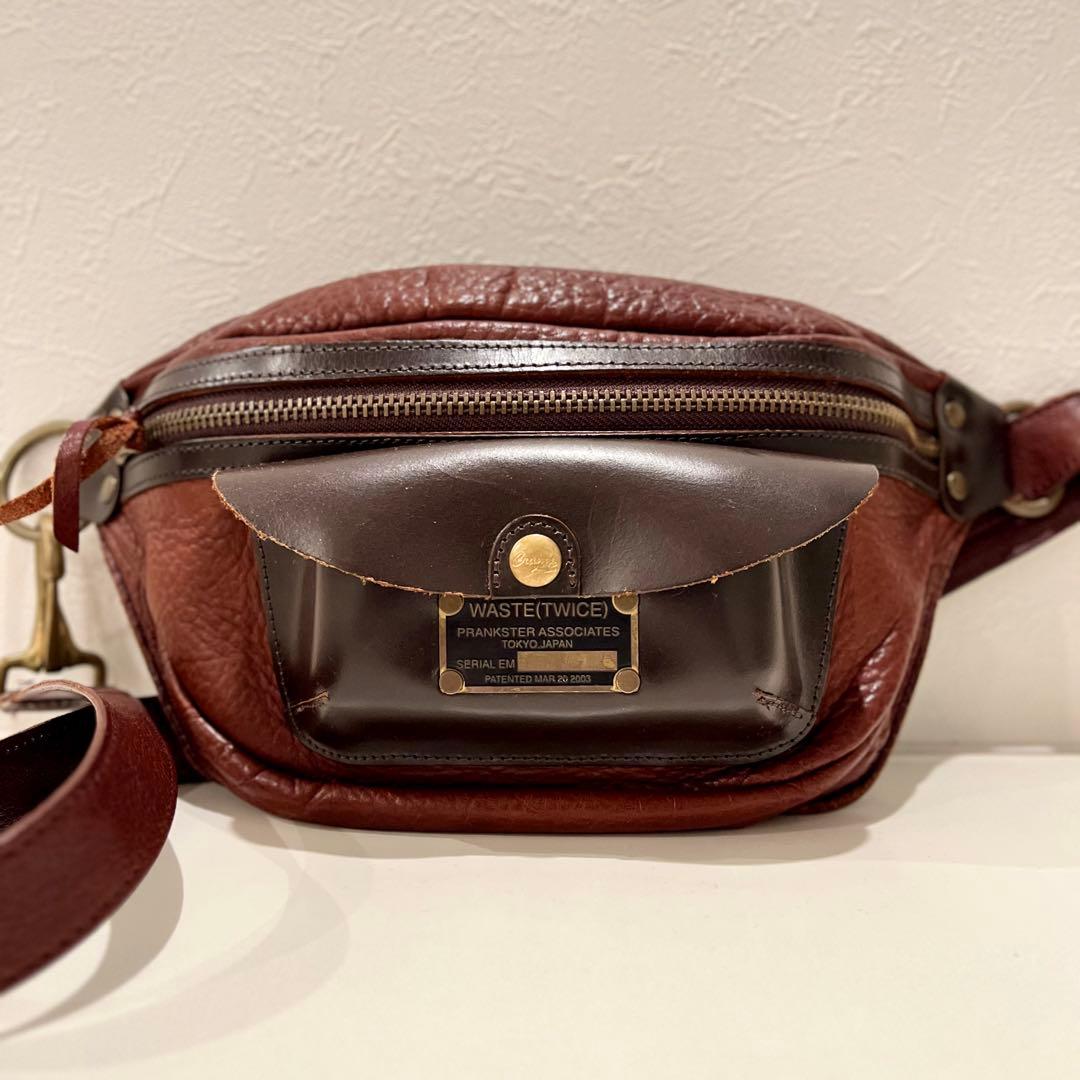 WASTE TWICE 池之端銀革店　ポケットバッグ　ウエストバッグ imgrc0097974108.jpg