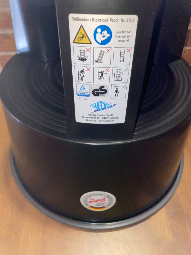 新品　Supreme / Wedo Step Stool \"Black\"