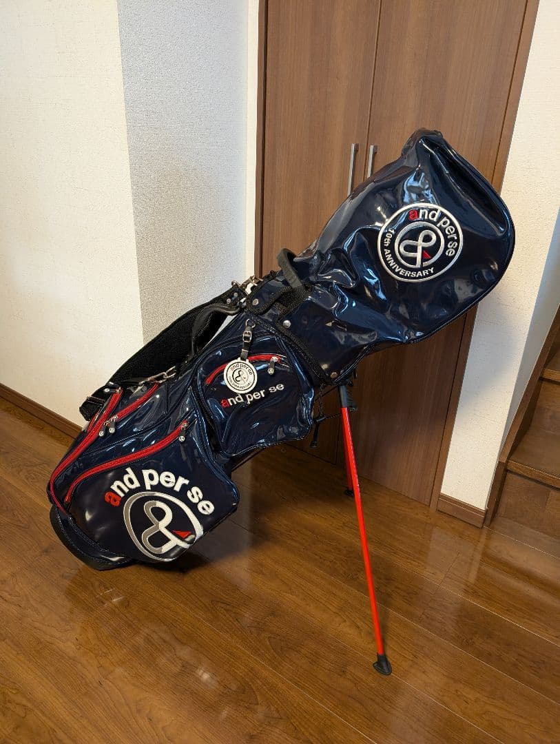 and per se 10周年記念 スタンド式キャディバッグ and per se（アンパスィ） and per se 10th Anniversary スタンド