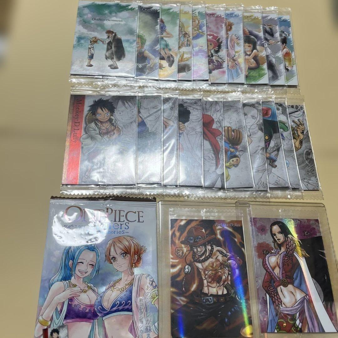 ワンピース ウエハース第1弾　コンプリート ワンピース ウエハースカード 第1弾 フルコンプ - メルカリ