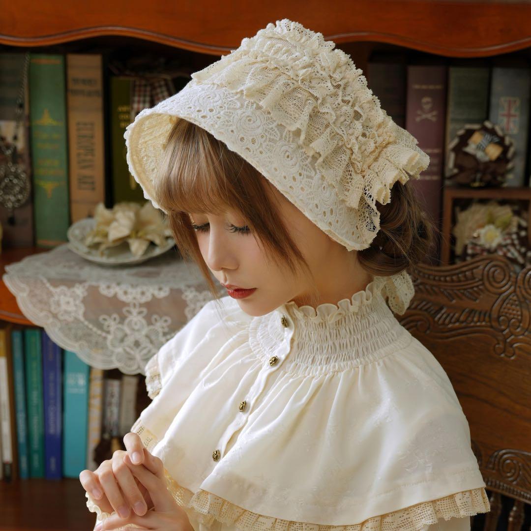 星箱works サマーピクニック 2wayボンネット ベージュ サマーピクニック 2wayボンネット | HoshibakoWorks