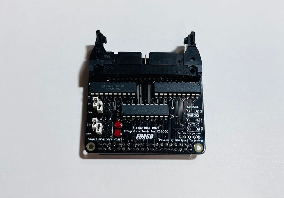 X68000用 FDX68 フロッピーディスクドライブ環境支援ツール FDDエミュレータFDX68の導入 - かずの不定期便ブログ