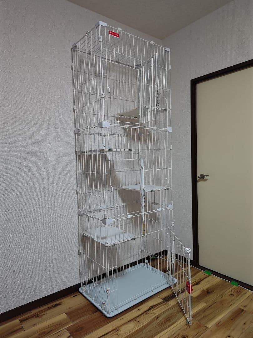 IRIS　スリムキャットケージ3段　PSCC-753 スリムキャットケージ 3段 PSCC-753 ホワイト P227980│アイリス