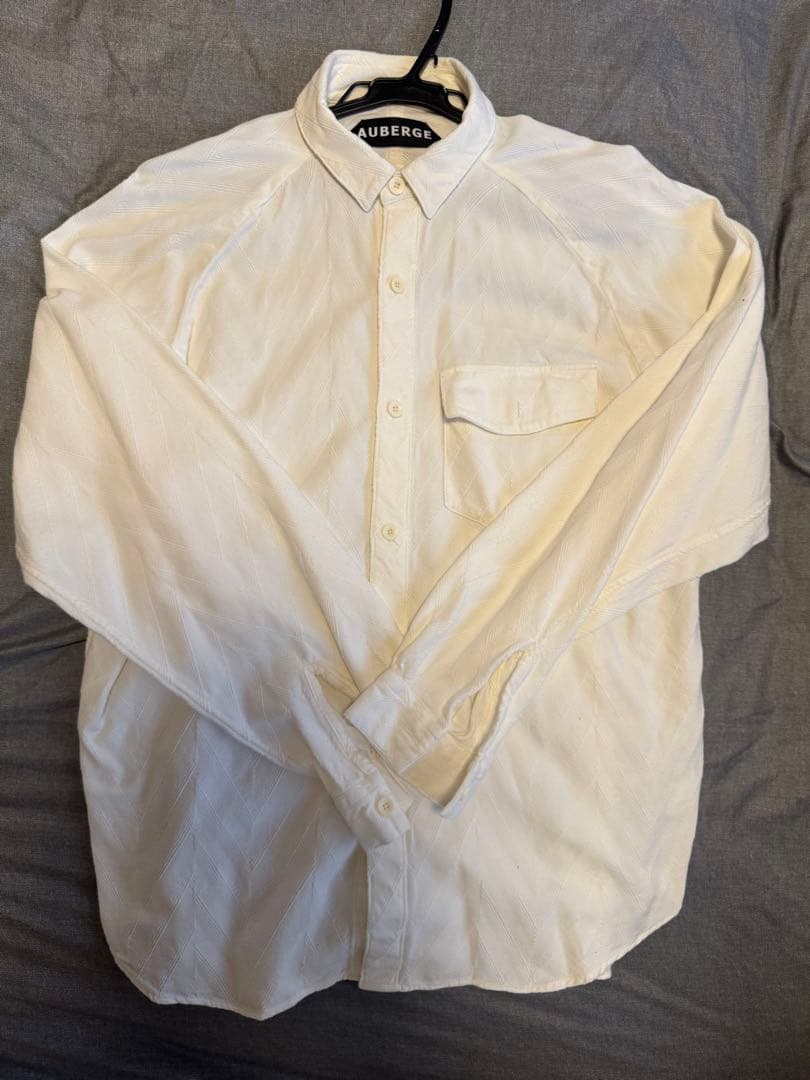 AUBERGE セルジュシャツ　42 フレンチヘリンボーン オーベルジュで味わう究極のフレンチシャツとは？｜雑誌Begin(ビギン