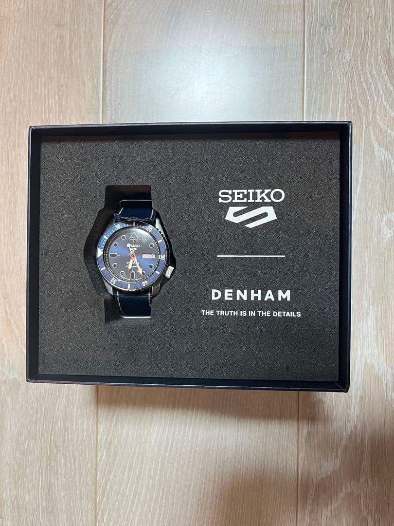 購入者仮決定済 SEIKO5 DENHAM セイコー5 スポーツ デンハム Seiko 5 Sports DENHAM Limited Edition – Seiko USA