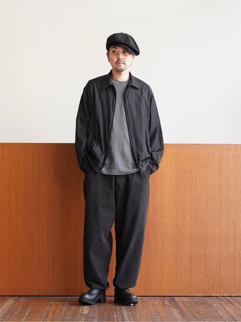 ウールシルク スイングトップ | COMOLI(コモリ) / アウター ブルゾン